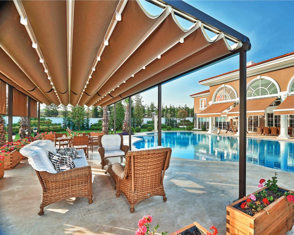 Residential Flat Pergola BG3 Residential Flat Pergola BG3